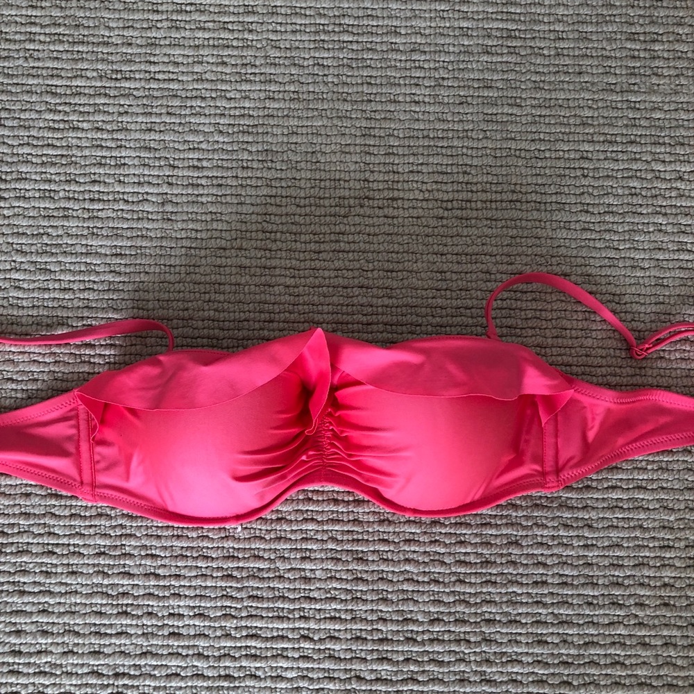 Hot pink swimsuit